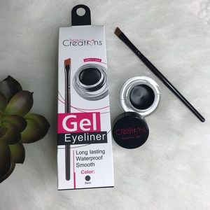 New ✨BLACK Gel Eyeliner & Brush